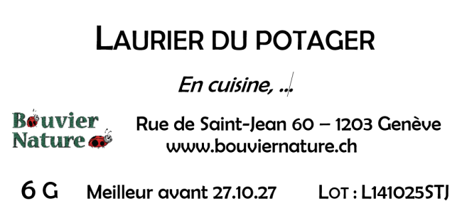 Laurier du potager - 8 g